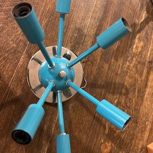 Dutton Brown Sputnik Sconce Lights. Price is for a set of two lights.